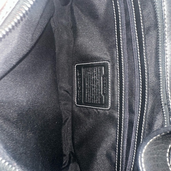 Coach Black and Gray Women's Bag - Picture 5 of 6